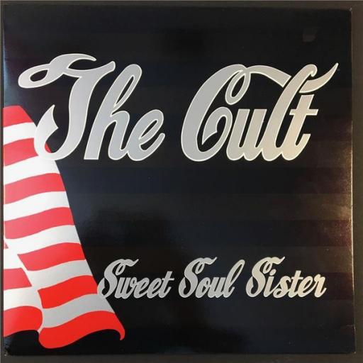 THE CULT Sweet soul sister 12" single. BEG241TG