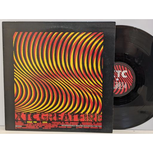 XTC Great fire 12" vinyl 45 RPM. VS55312