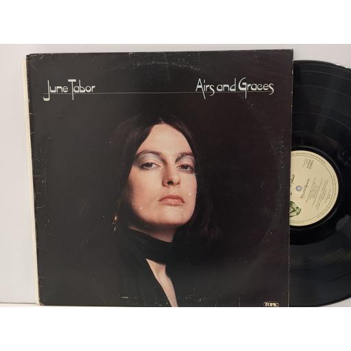 JUNE TABOR Airs and graces 12" vinyl LP. 12TS298