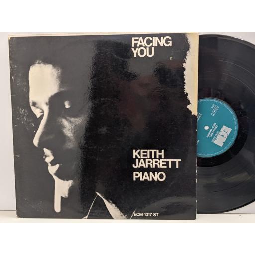 KEITH JARRETT Facing you 12" vinyl LP. ECM1017