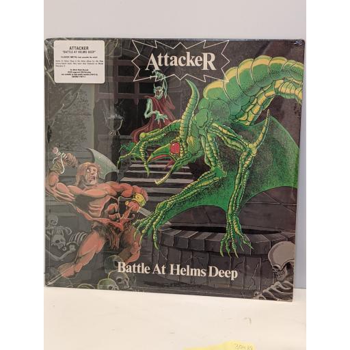 ATTACKER Battle at Helms Deep 12" vinyl LP. 720171