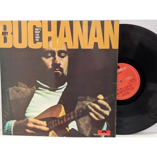 ROY BUCHANAN That's what I am here for 12" vinyl LP. SUPER2391114