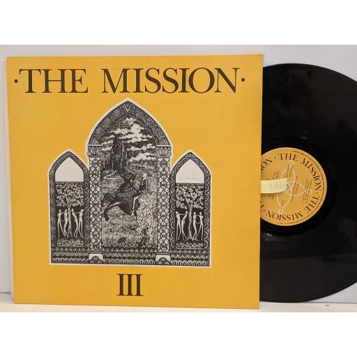 THE MISSION III 12" vinyl 45 RPM. MYTHX1