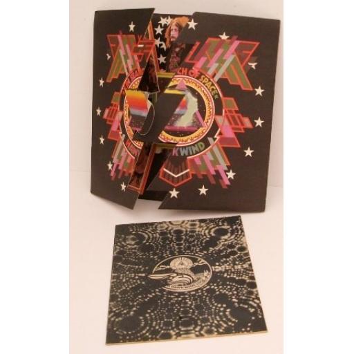 HAWKWIND in search of space VINYL LP UAG 29202 LOG BOOK & FOLD OUT SLEEVE