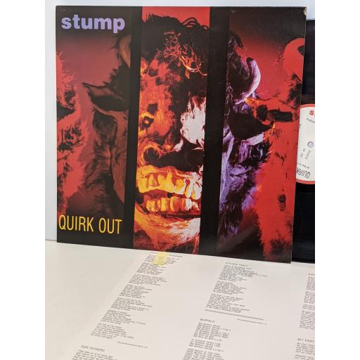 STUMP quirk out 12" vinyl LP. STUF/U2
