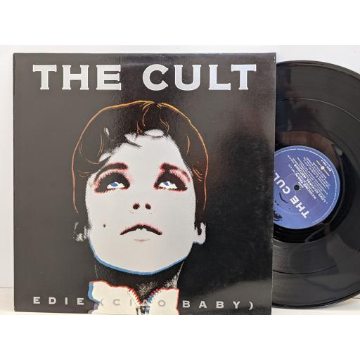 THE CULT Edie (ciao baby) 12" single. BEG230T