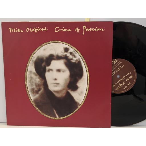 MIKE OLDFIELD Crime of passion 12" single. VS64812