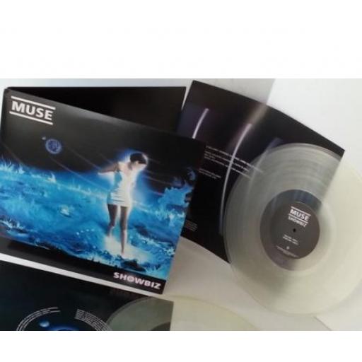 MUSE showbizMUSH59LP CLEAR VINYL LIMITED EDITON NUMBERED SLEEVE