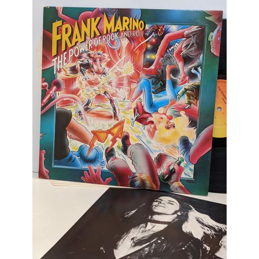 FRANK MARINO The power of rock and roll 12" vinyl LP. CBS84969