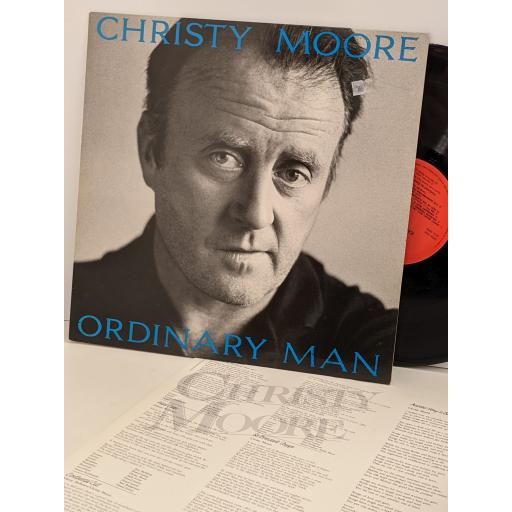 CHRISTY MOORE Ordinary man 12" vinyl LP. FIEND82