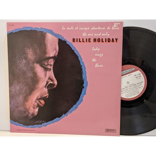 BILLIE HOLIDAY The one and only lady sings the blues 12" vinyl LP. CV1266