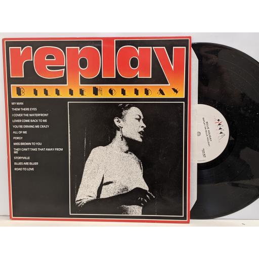 BILLIE HOLIDAY Replay 12" vinyl LP. FEDB5018