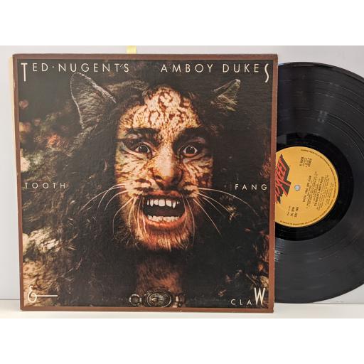 TED NUGENT Amboy dukes/tooth, fang and claw 12" vinyl LP. DS2203
