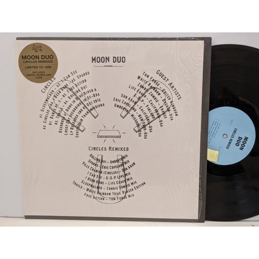 MOON DUO Circles remixed 12" vinyl LP. SOUO43