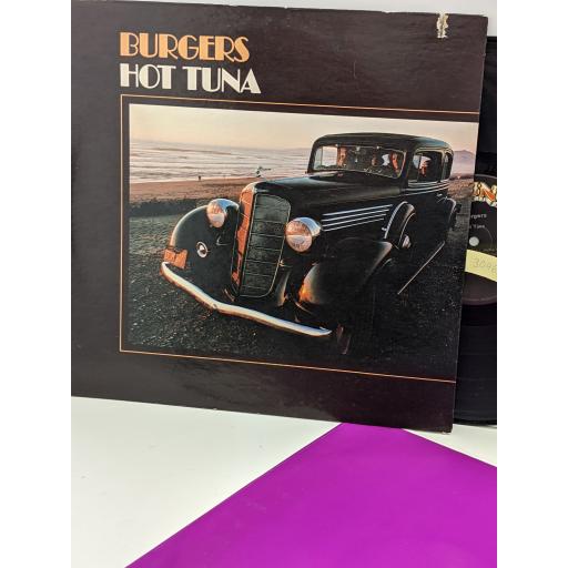 BURGERS Hot tuna 12" vinyl LP. FTR1004