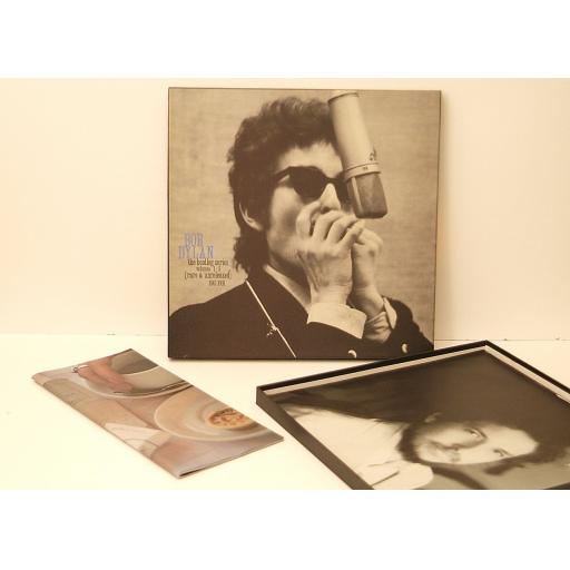 BOB DYLAN, The bootleg series, Vol 1-3, 1961-1991. RARE AND UNRELEASED. 5 ALBUM BOX SET AND BOOK