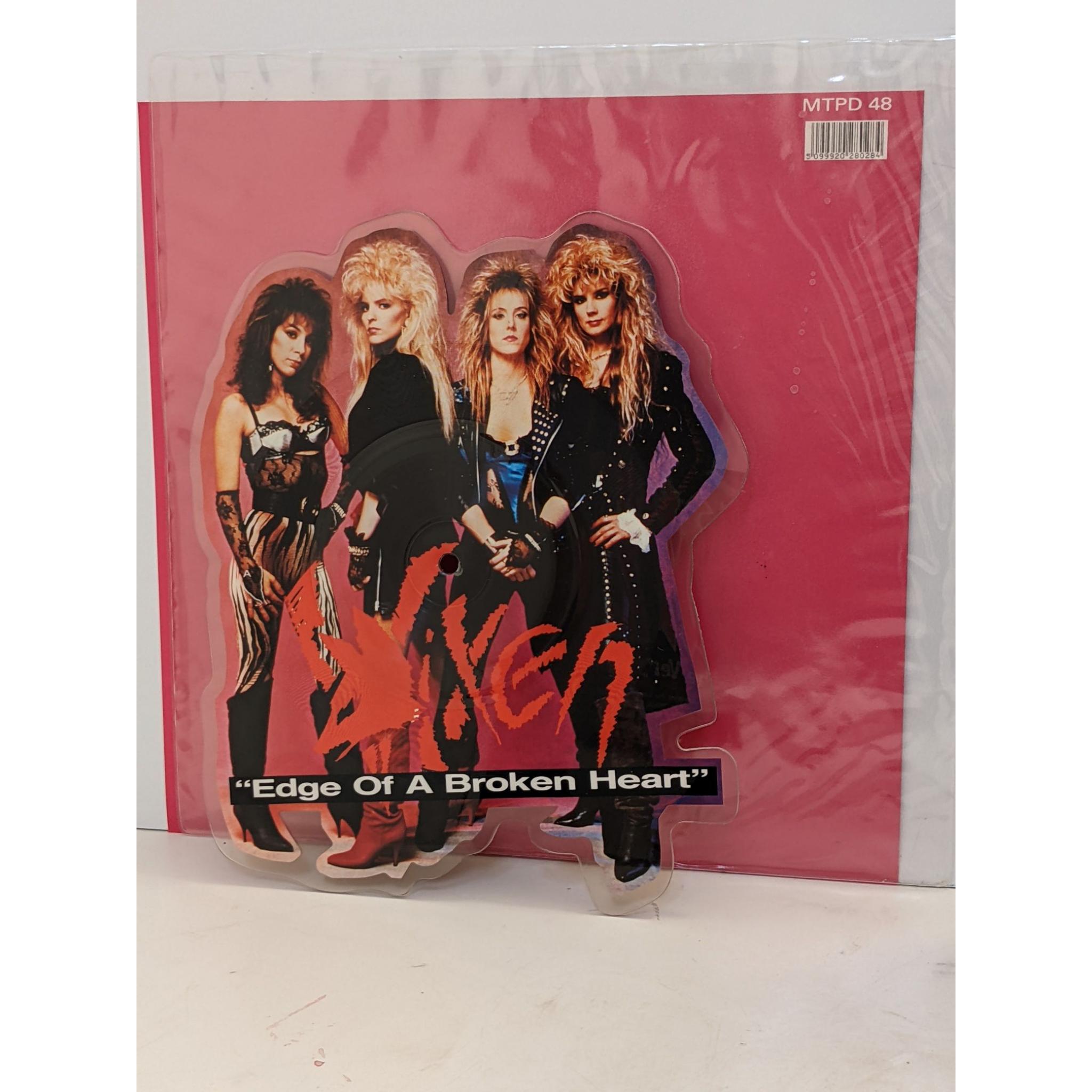 Vixen Edge Of A Broken Heart Lyrics VIXEN Edge of a broken heart 7" cut-out limited edition picture disc