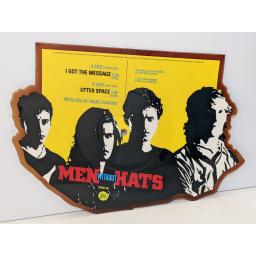 MEN WITHOUT HATS I got the message 7" cut-out picture disc single. STAK14