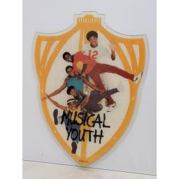 MUSICAL YOUTH 007 7" cut-out picture disc single. YOUP6