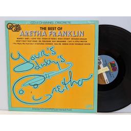 ARETHA FRANKLIN The best of Aretha Franklin 12" vinyl LP. 0698