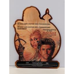 TINA TURNER We don't need another hero (thunderdome) 7" cut-out picture disc single. CLP364