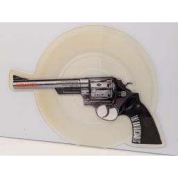 THE UNTOUCHABLES Free yourself 7" cut-out picture disc single. DBUY221