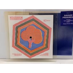 SAVAGE PROGRESS Burning bush 7" cut-out picture disc single. TENS27