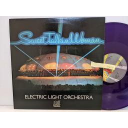 THE ELECTRIC LIGHT ORCHESTRA Sweet talkin' woman 12" single coloured vinyl. JET12-121