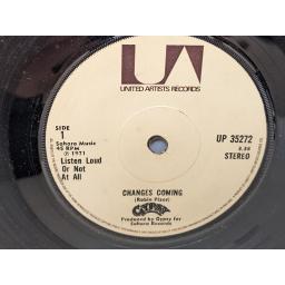 GYPSY Changes coming / Don't cry on me 7" single. UP35272