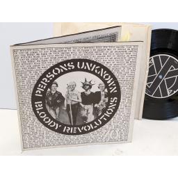 CRASS Bloody revolutions 7" vinyl 45 RPM. 421984/I