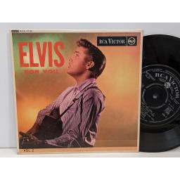 ELVIS PRESLEY Elvis for you 7" vinyl EP. RCX-7143