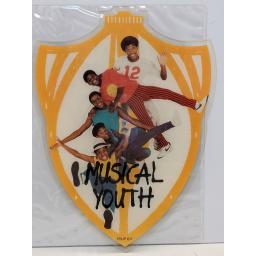 MUSICAL YOUTH 007 7" cut-out picture disc single. YOUP6