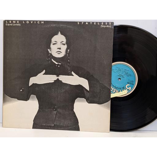 LENE LOVICH Stateless 12" vinyl LP. BUY7/NP
