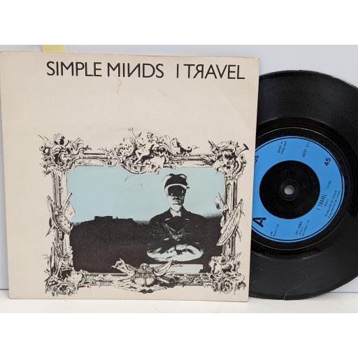 SIMPLE MINDS I travel 7" single. ARIST372