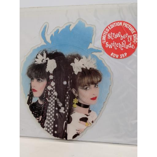 STRAWBERRY SWITCHBLADE Let her go 7" limited edition cut-out picture disc single. KOW39P