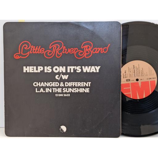 LITTLE RIVER BAND Help is on its way 12" single. 12EMI2632