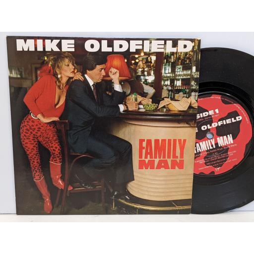 MIKE OLDFIELD Family man 7" single. VS489