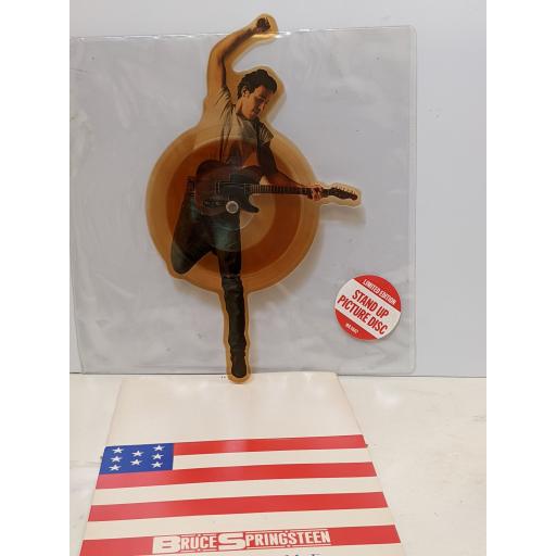 BRUCE SPRINGSTEEN Cover me 5" cut-out picture disc. WA4662