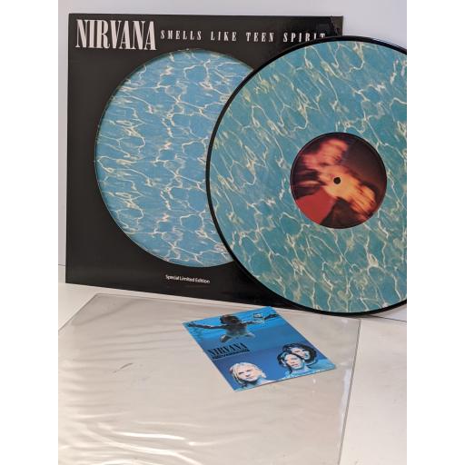 NIRVANA Smells like teen spirit limited edition picture disc 45 RPM. DGCTP5