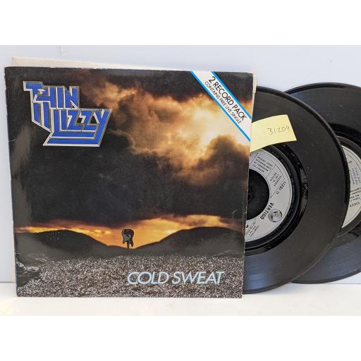 THIN LIZZY Cold sweat 2x7" single. LIZZY11-22