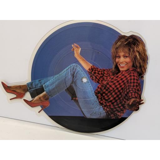 TINA TURNER Better be good to me 7" cut-out picture disc single. CLP338