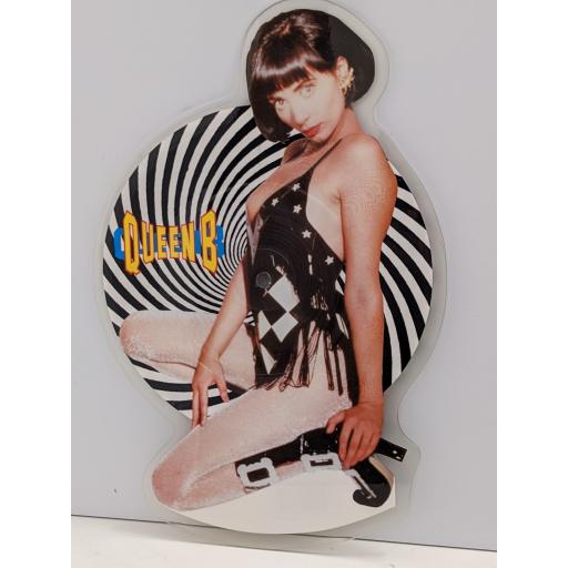 QUEEN B Gardening 7" cut-out picture disc single. LONPD233