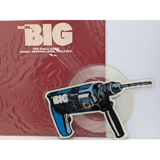 MR BIG The drill song 7" cut-out picture disc single. A7712P