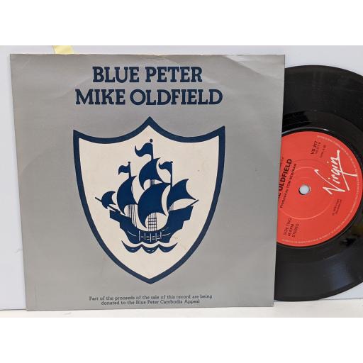 MIKE OLDFIELD Blue peter 7" single. VS317