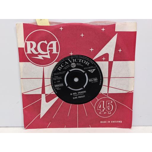 ELVIS PRESLEY Guitar man / Hi heel sneakers 7" single. RCA1663