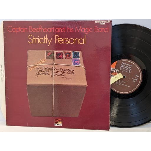 CAPTAIN BEEFHEART AND HIS MAGIC BAND Strictly personal 12" vinyl LP. SLS50208