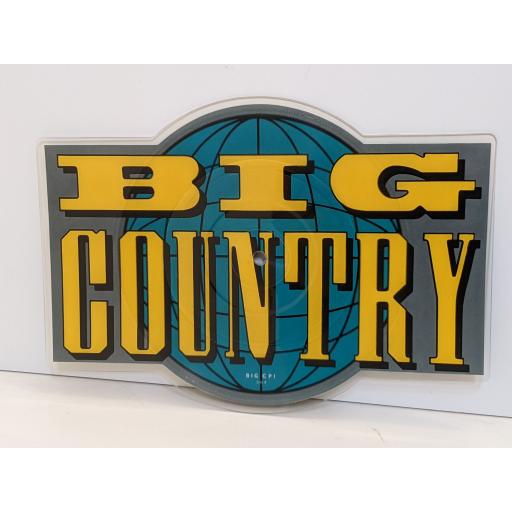 BIG COUNTRY Look away 7" cut-out picture disc single. BIGCPI