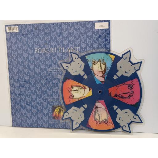 ROBERT PLANT Hurting kind (I've got my eyes on you) 7" cut-out picture disc single. A8985P