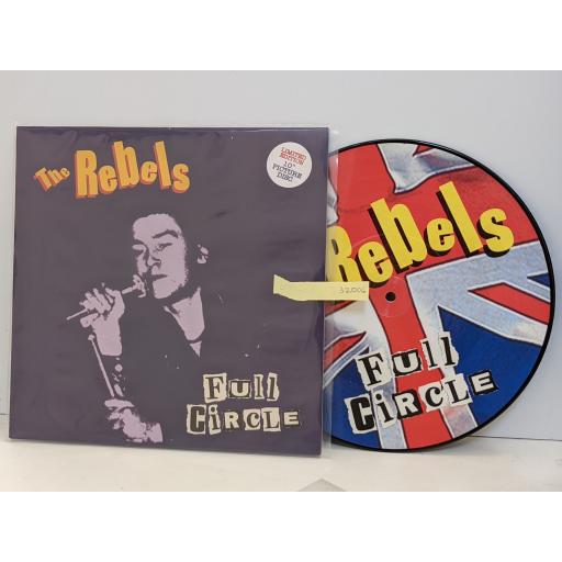THE REBELS Full circle 10" limited edition picture disc EP. KOLP037