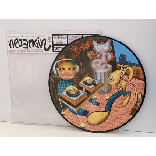 NEOANGIN A friendly dog in an unfriendly world 10" picture disc 33 RPM. 71875641546